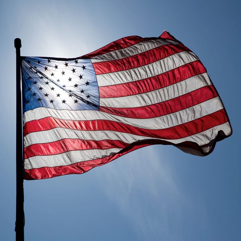 Home-Honoriing-Flag American Flag